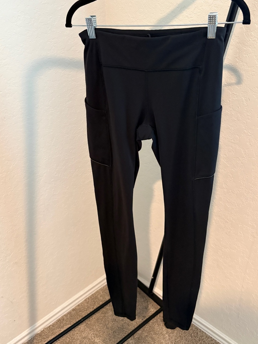 lululemon athletica Speed Up Black Zip Pocket Leggings
